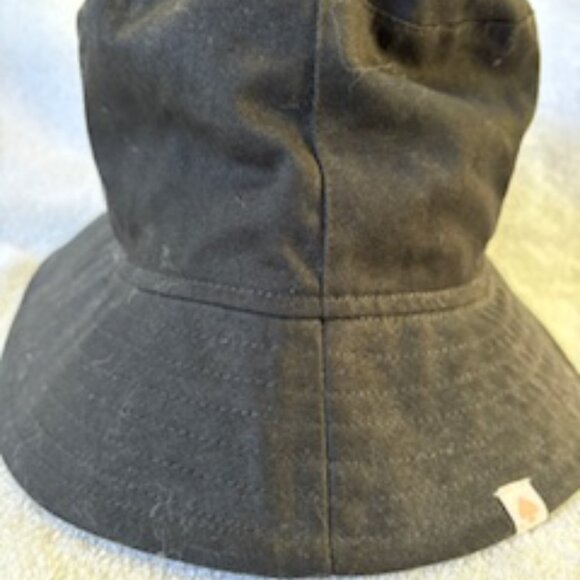 Kate Spade black fabric bucket hat in 100% cotton NWT - Picture 2 of 6
